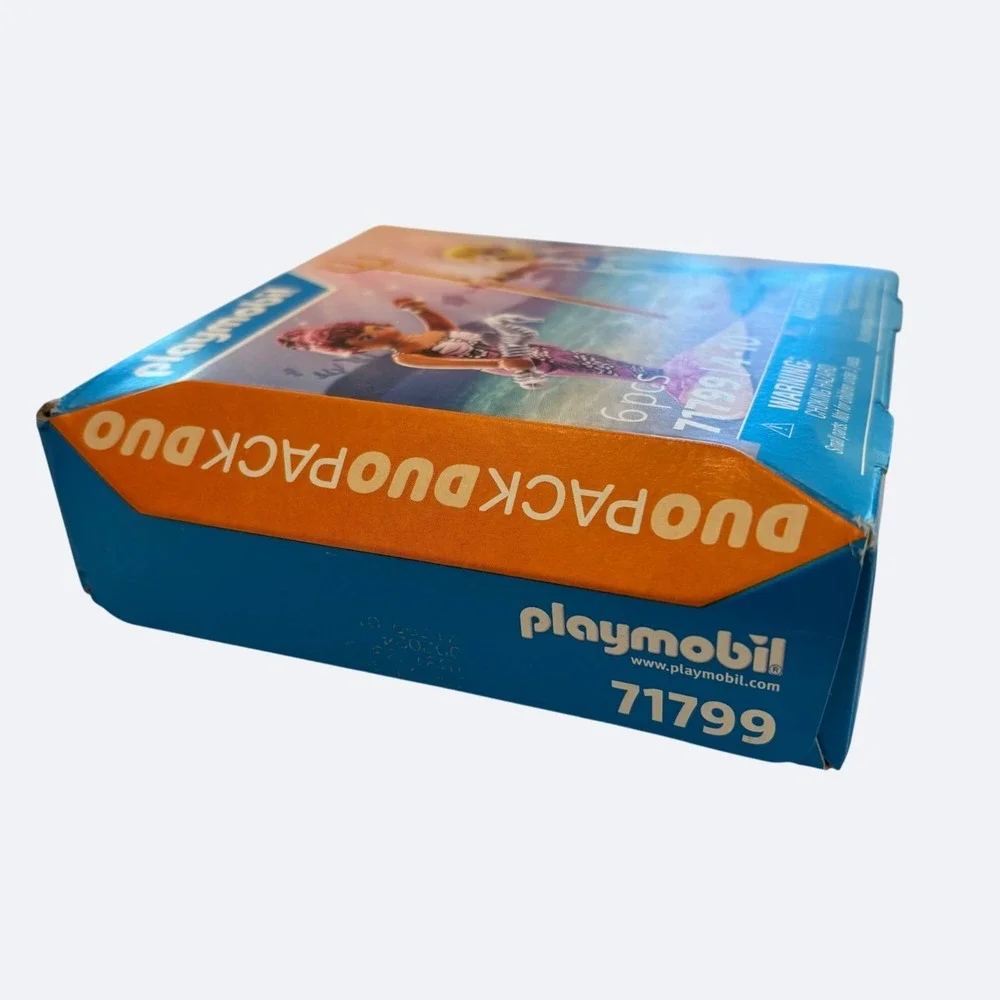 Playmobil Duo Pack Set 71799 Mermaid Merman Figures Seahorse‎ Trident New Box